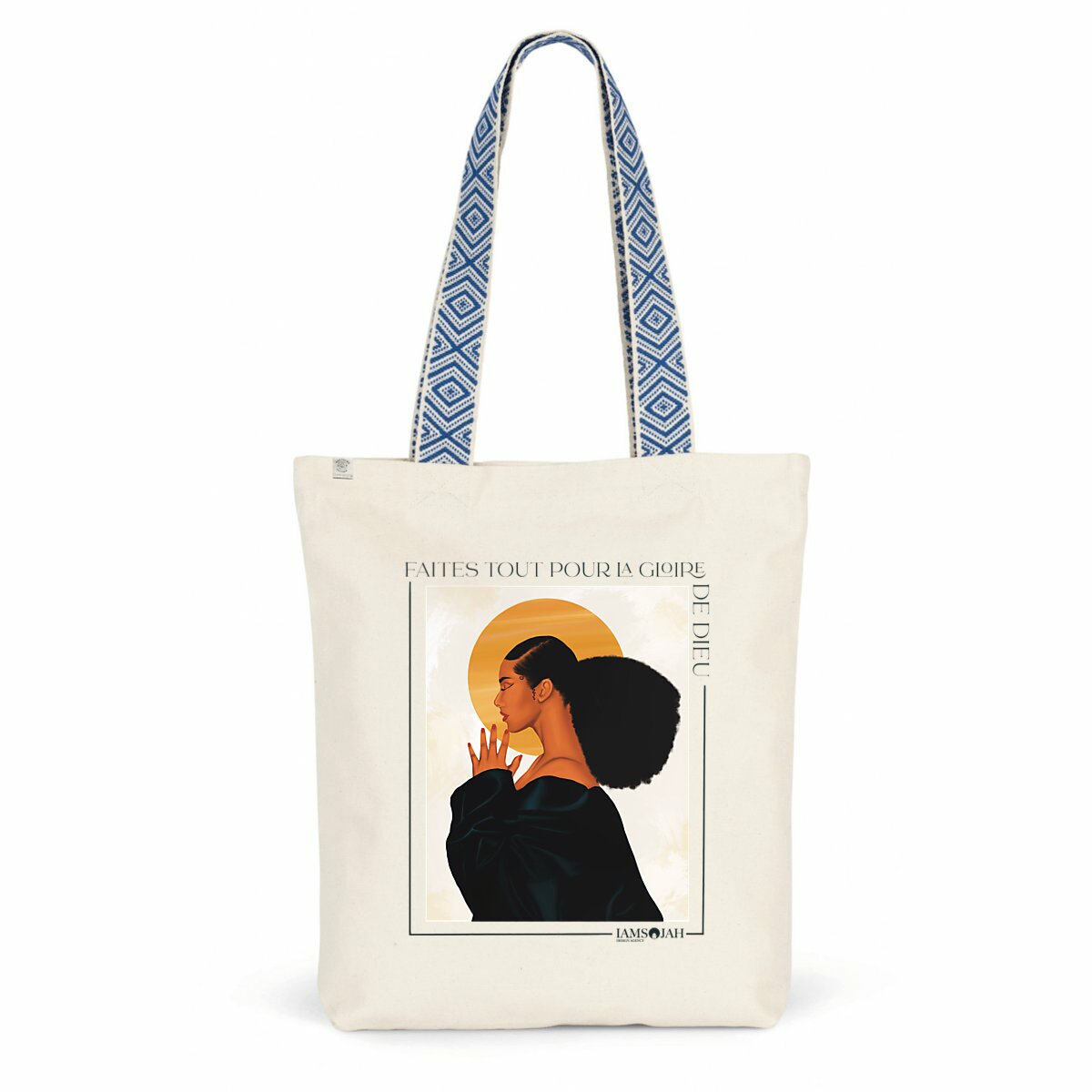 Tote Bag Anse Rouge ou Bleu - Faites tout pour la gloire de Dieu 