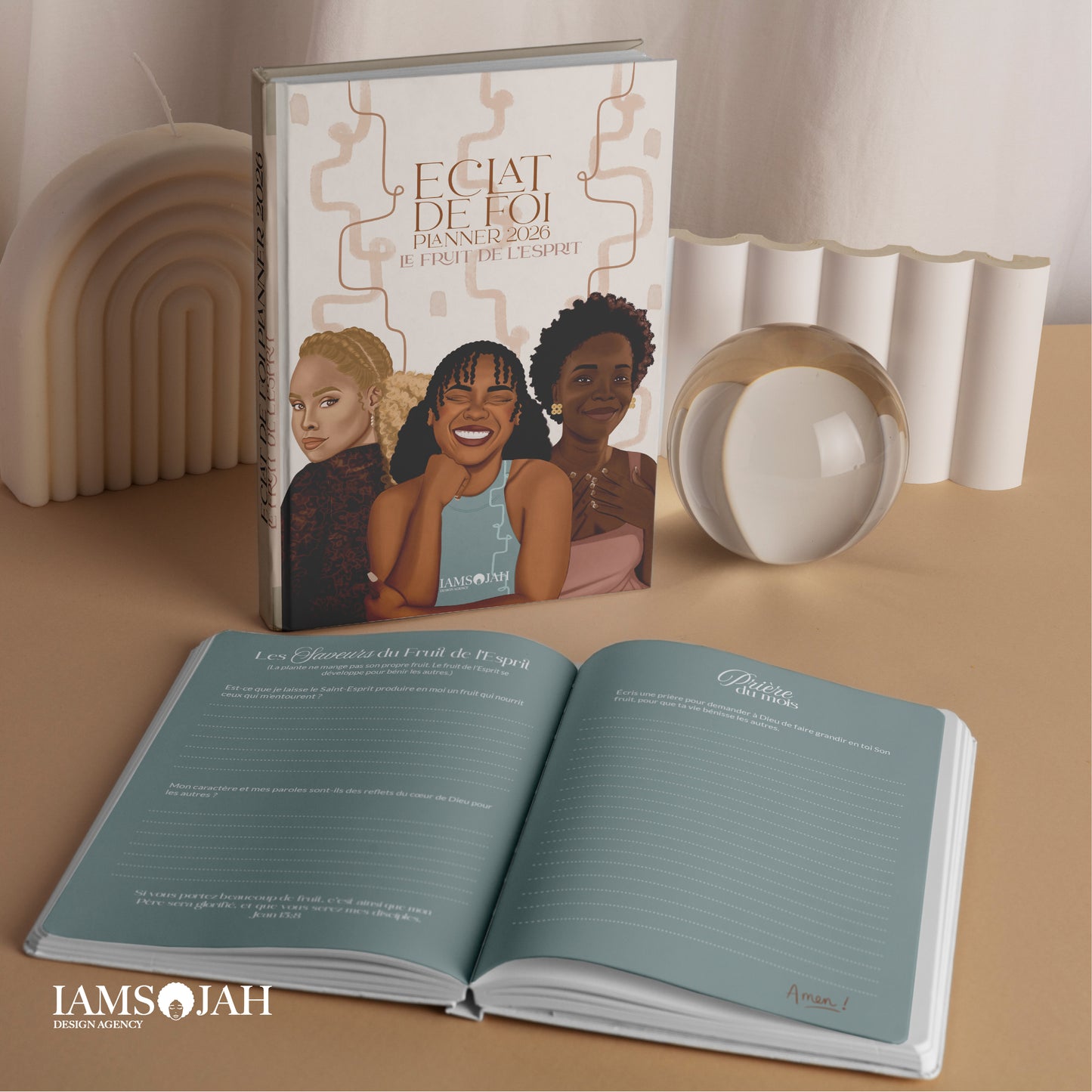 Planner Éclat de Foi 2026 - Version Élégance DAILY