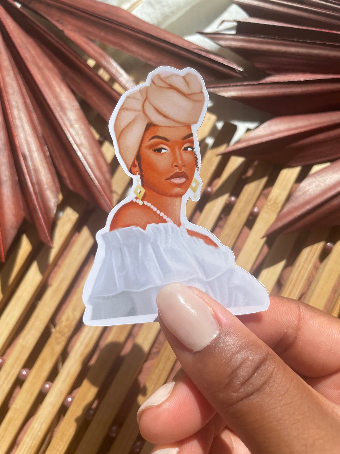 Elikia - Afro sticker