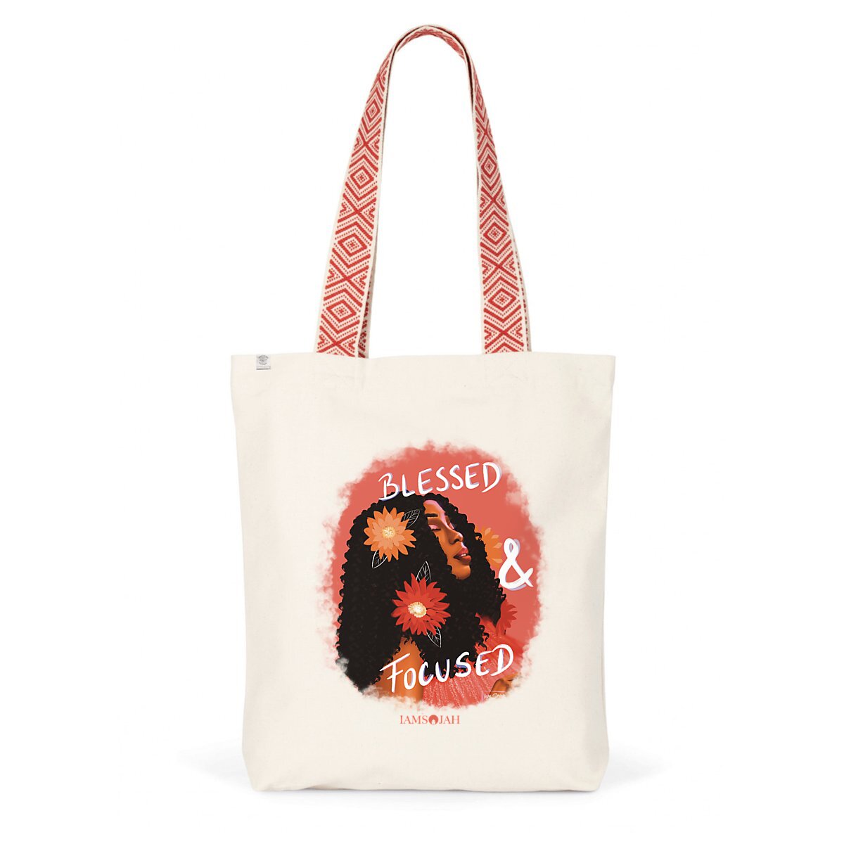 Tote Bag Blessed & Focused 