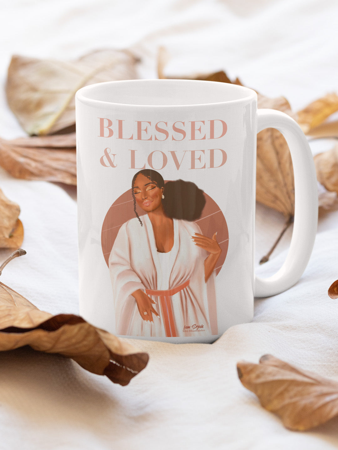 Blessed & Loved - AfroMug